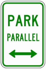 PARK PARALLEL (NYP2-6) sign artwork