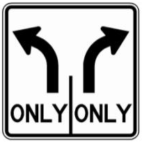 Left- and Right-Turn Movements (NYR3-56) sign artwork