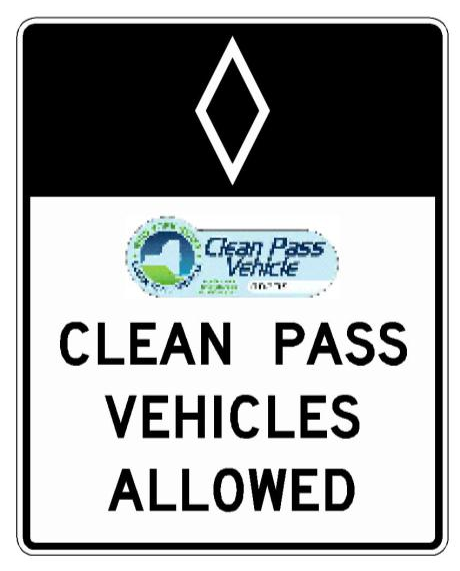 HOV LANE VIOLATIONS FINE - POINTS (NYR4-19) sign artwork
